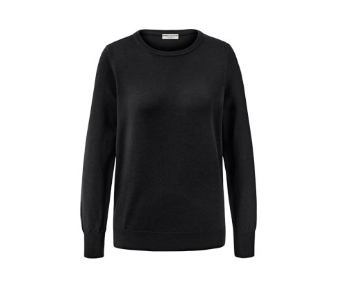 Sweter z cienkiej dzianiny z wełny merino Tchibo