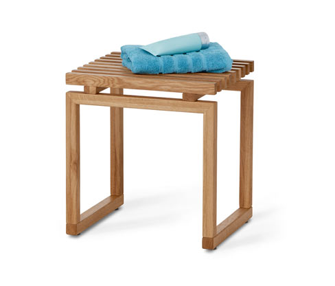 Taboret z drewna dębowego Tchibo