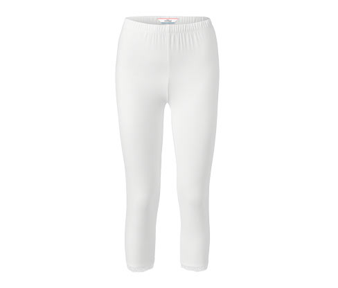 Legginsy o długości 3/4 z koronkowym zakończeniem Tchibo