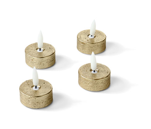 Świeczki typu tea light LED z prawdziwego wosku Tchibo