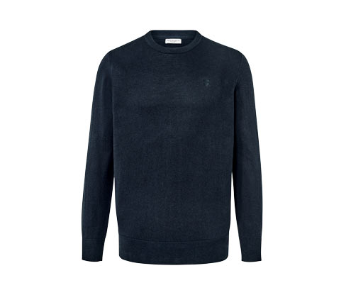 Sweter z okrągłym wycięciem pod szyją Tchibo