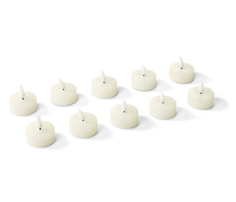 Świeczki typu tealight LED z prawdziwego wosku Tchibo