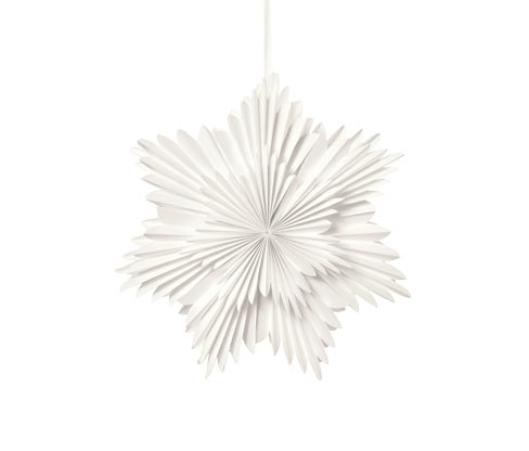 Papierowa gwiazda LED Tchibo