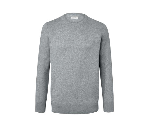 Sweter z okrągłym wycięciem pod szyją Tchibo