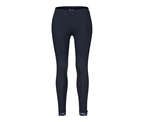 Legginsy z koronkowym wykończeniem   Tchibo