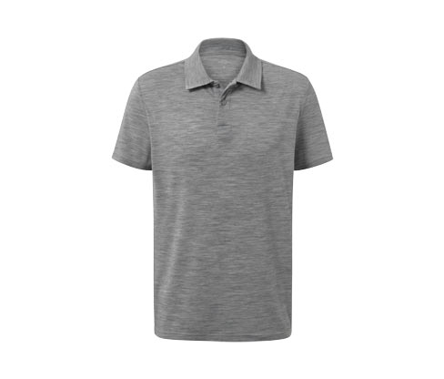 Funkcyjna koszulka polo z wełną merino Tchibo