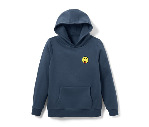 Dziecięca bluza dresowa z kapturem „Smiley” Tchibo