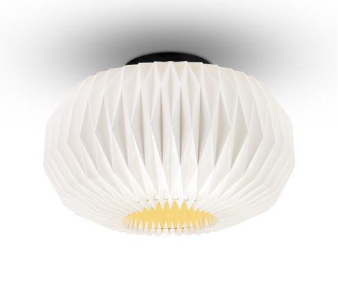 Lampa sufitowa LED z kloszem origami Tchibo