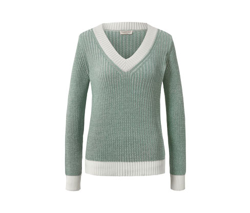 Sweter o ściągaczowym splocie Tchibo