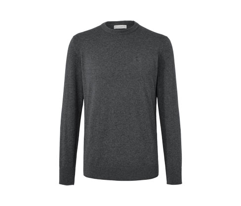 Sweter z okrągłym wycięciem pod szyją Tchibo