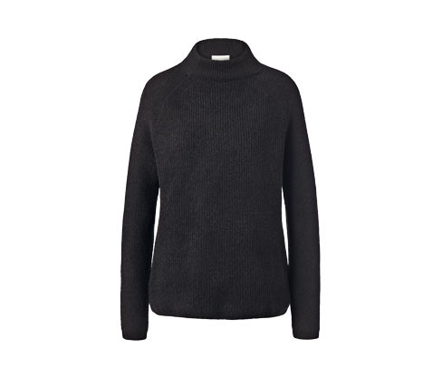 Sweter z dzianiny ze stójką Tchibo