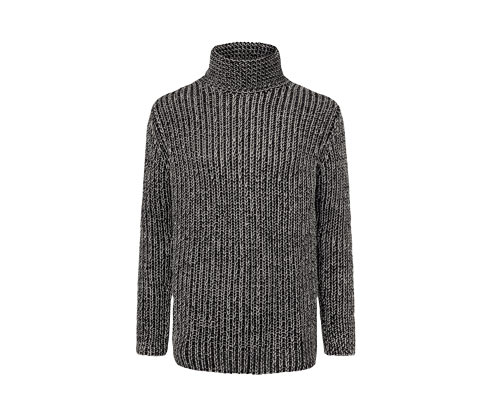 Sweter o grubym splocie z golfem Tchibo