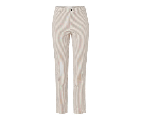 Spodnie w paski z tkaniny twill Tchibo