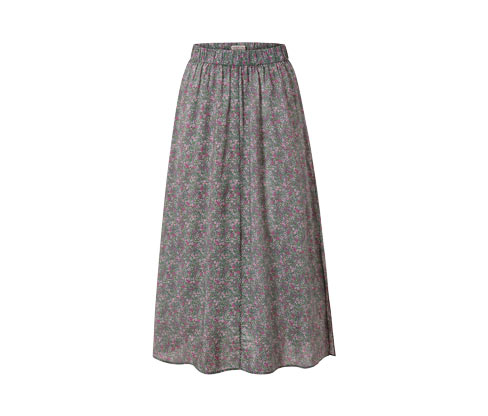 Spódnica midi w kwiaty Tchibo