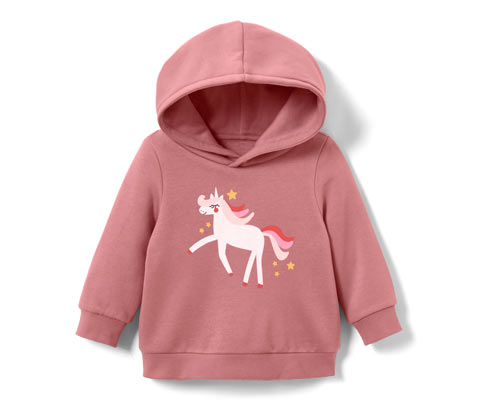 Bluza dziecięca z cekinowym motywem jednorożca lub nadrukiem (rozm. 86/92) Tchibo