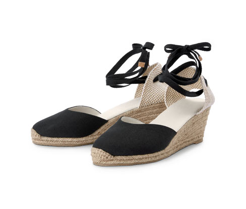 Espadryle na koturnie Tchibo