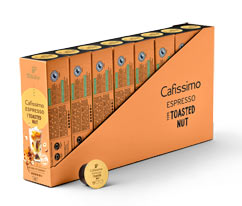 Cafissimo Flavoured Espresso – Toasted Nut – 80 kapsułek