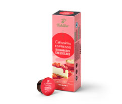 Cafissimo Flavoured Espresso – Strawberry Cheesecake 10 kapsułek