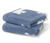 Ręczniki żakardowe, 2 sztuki, niebieskie