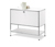 Szafka typu sideboard, »CN3« z 1 klapą, biała - Biała matowa