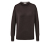 Sweter z delikatnej dzianiny z wełny merino, brązowy