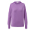 Sweter z delikatnej dzianiny z wełny merino, liliowy