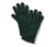 Rękawiczki z dzianiny polarowej, ciemnozielone