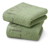 Ręczniki dla gości, 2 sztuki, zielone