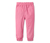 Spodnie na gumce z bawełny ekologicznej, różowe