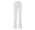 Spodnie dżinsowe typu dzwony – fason „Lou”, białe