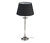 Lampa stołowa z kloszem z tkaniny