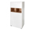 Szafka typu highboard z detalami z dekoru dębowego