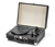 Przenośny gramofon retro z funkcją Bluetooth®, czarny