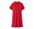 Sukienka plażowa z tkaniny frotte, czerwona