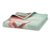 Welurowy ręcznik kąpielowy z tropikalnym wzorem, pastelowy