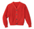 Sweter z dzianiny, czerwony
