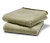 Ręczniki żakardowe wysokiej jakości, 2 sztuki, piaskowa zieleń/leśna zieleń