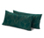 Poszewki na poduszki ze wzmocnionej bawełny, 2 sztuki, po ok. 80 x 40 cm, zielone