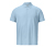 Męska koszulka polo ze splotem piqué, jasnoniebieska 