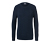 Sweter z dzianiny, granatowy - Granatowe