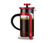 Zaparzacz tłokowy french press 300 ml, czerwony