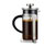 Zaparzacz tłokowy french press 300 ml, srebrny