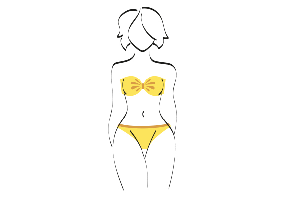 Dobierz idealne bikini dla mniejszego biustu