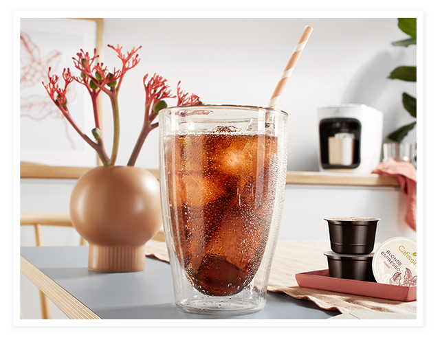 Blonde Americano on Ice