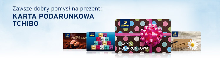 Zawsze dobry pomysł na prezent: Karta podarunkowa Tchibo